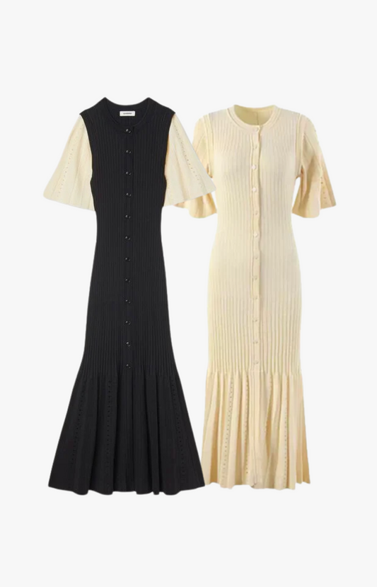 Sommerkleid mit Knopfleiste