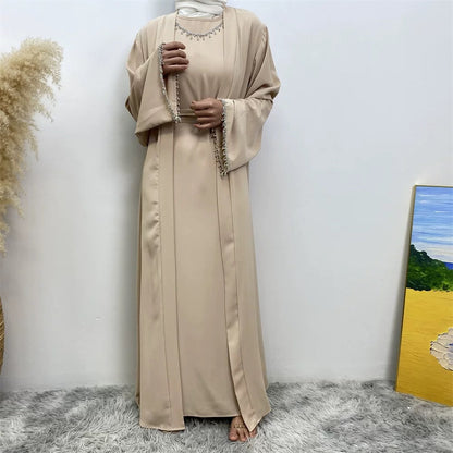 Klassische Abaya mit Glitzer