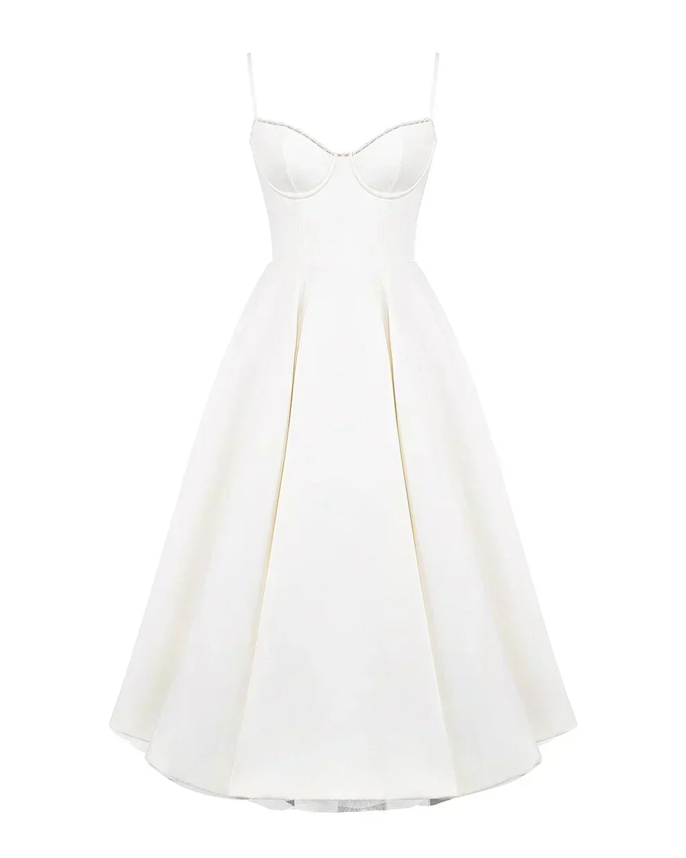 Ausgestelltes Abendkleid