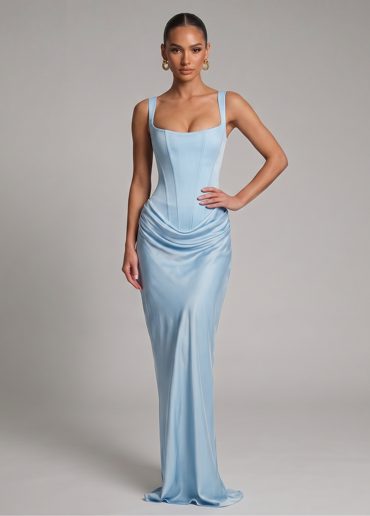 Korsett Maxikleid
