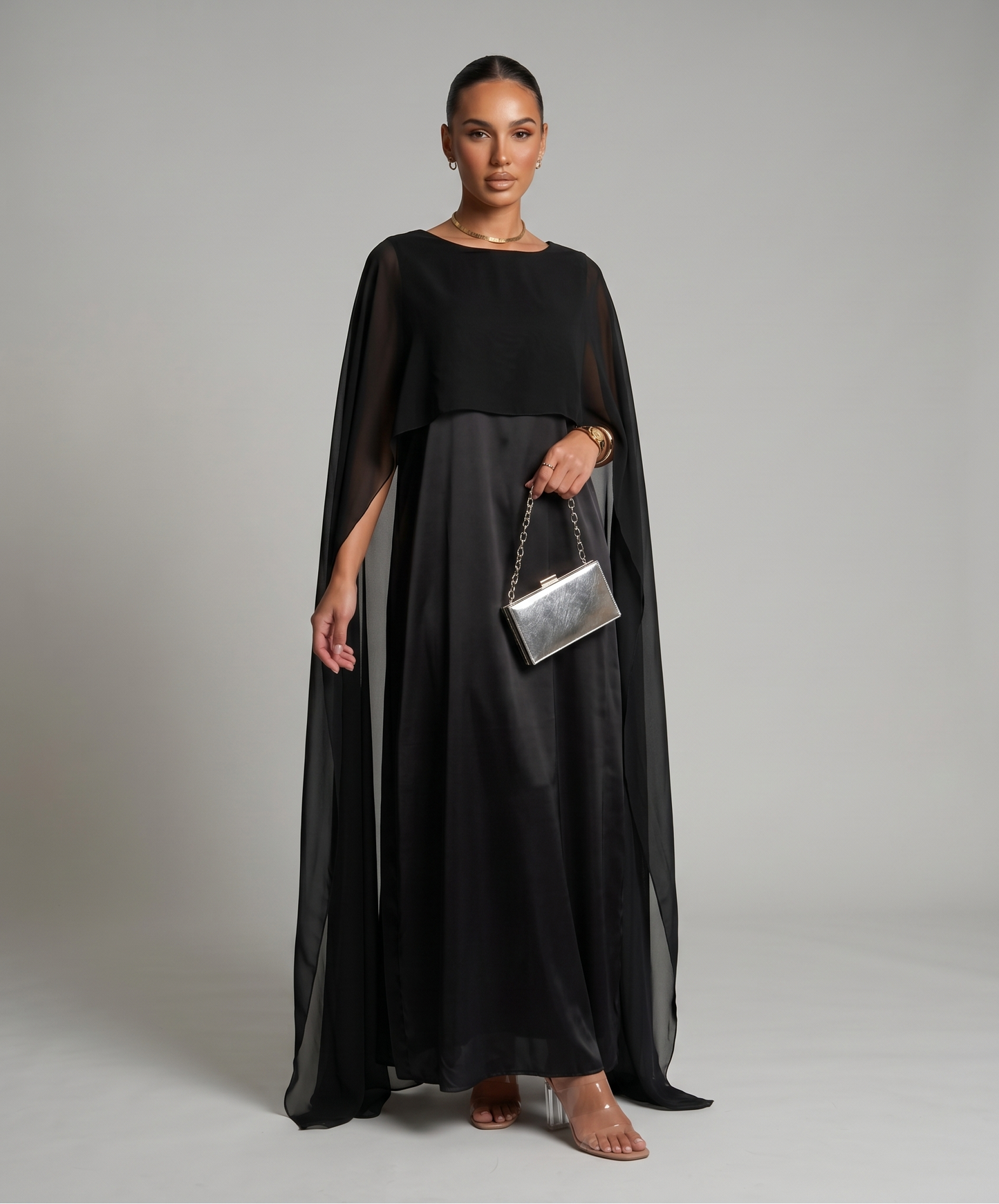 Abaya mit Cape