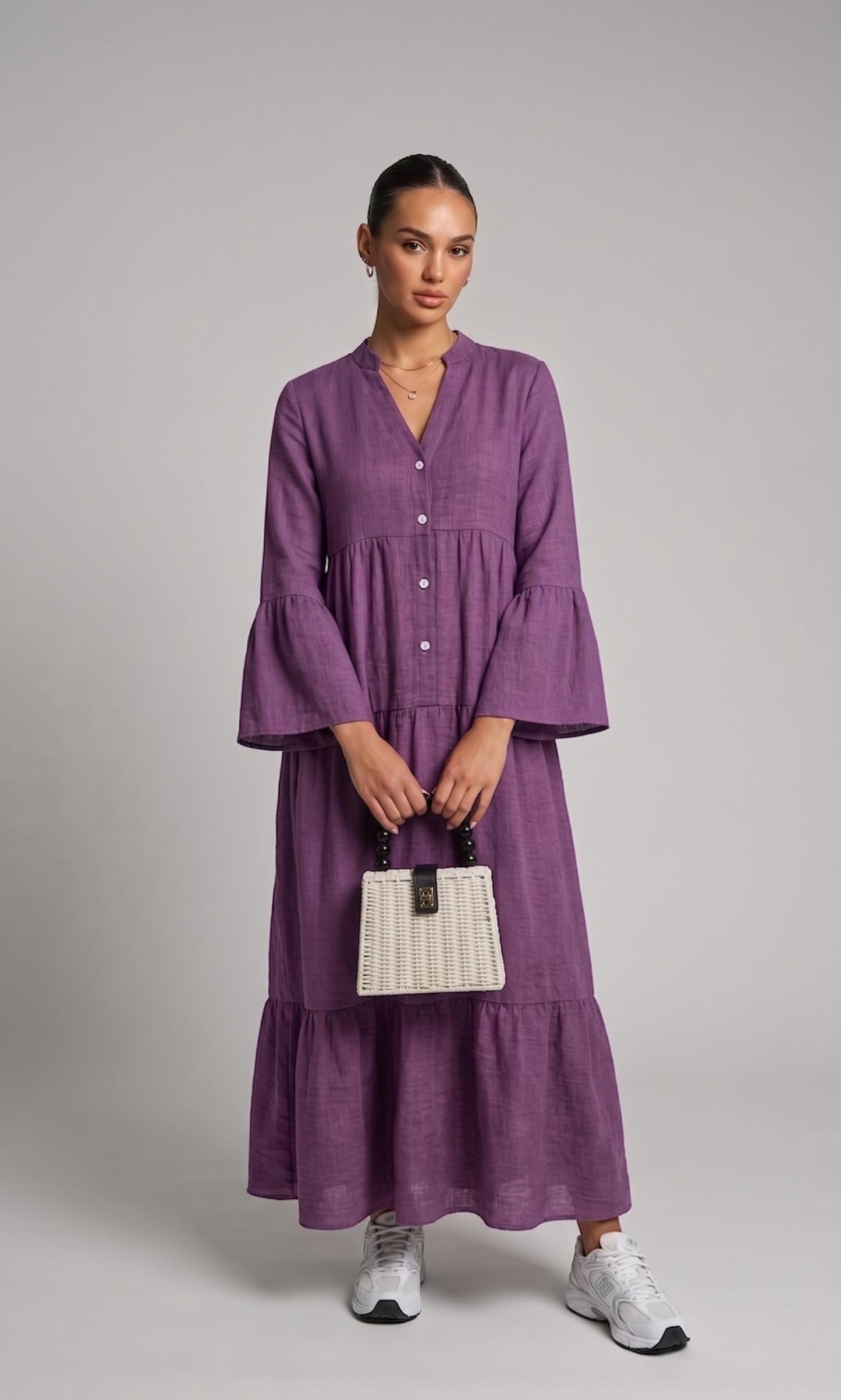 Lockeres Sommerkleid