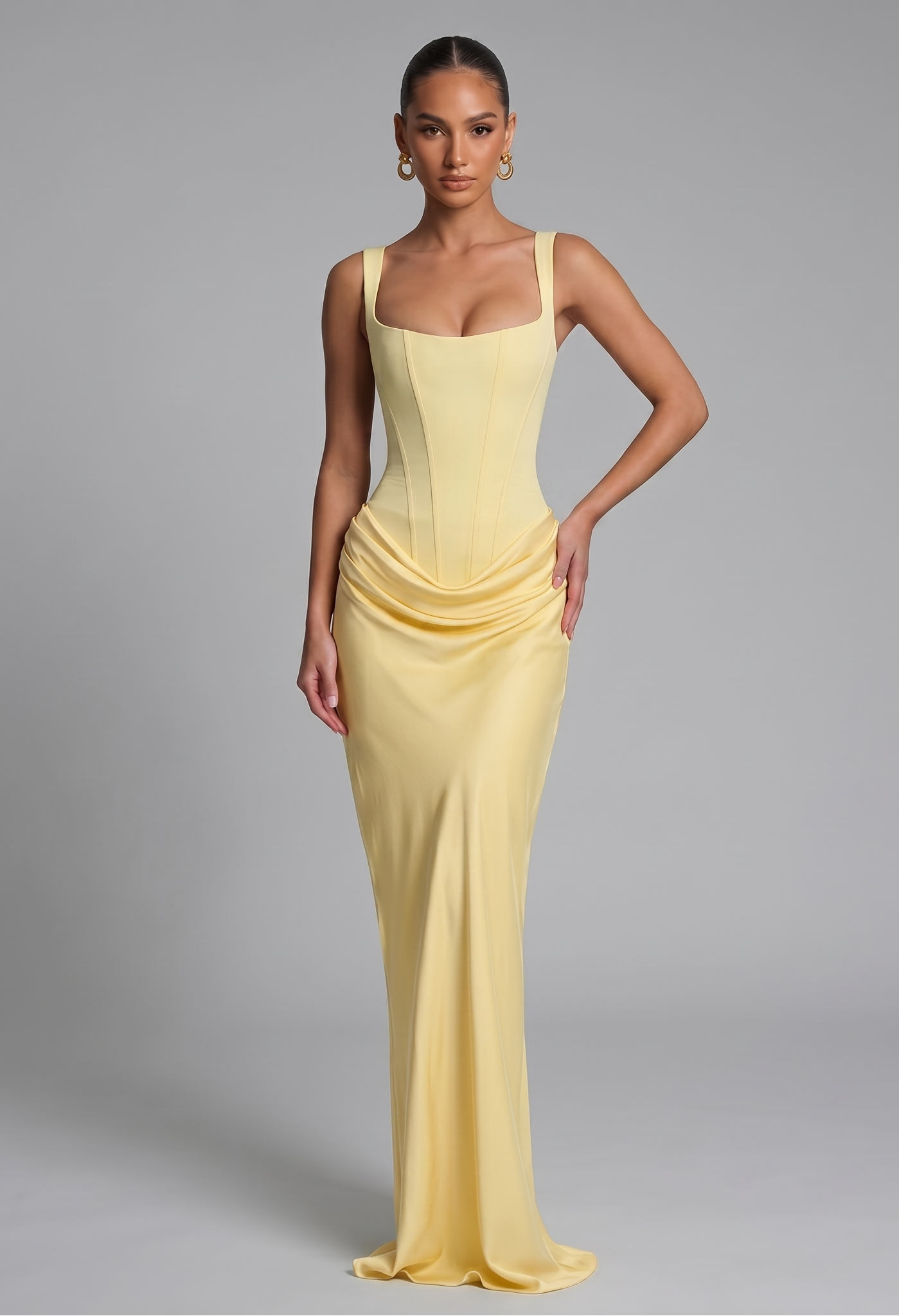 Korsett Maxikleid
